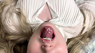 Shye White Pearl Countess Swallowing Fantasy