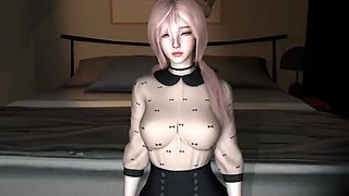 3D Cute Asian Slut Gets Her Pink Asshole Fucked Hard - Big Dick Hentai