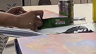 Pizza Delivery Girl Gets Her Pussy Fucked