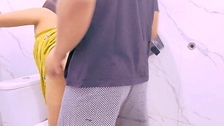 Stepmom Pissing Off Her Cock Sucking