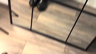 Porn latex movie with foot fetish and blonde mistress