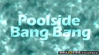 Brazzers - big wet donks - poolside nail bang sequence starring