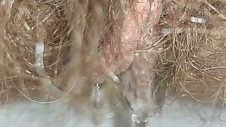 You Are My Toilet, You Are My Cleaner for Licking My Hairy Pussy