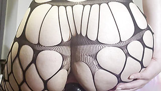 When new sex toy came, and she wants to try it out.