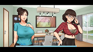 Hentai strip with anime vibes and swirling effects