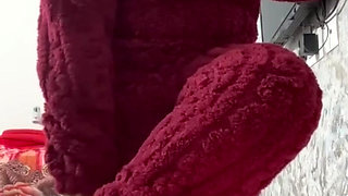 Desi Bhabhi GRWM for a fuck night with boss