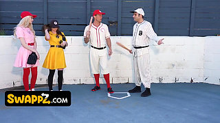 Horny Teenagers Only Want to Play Ball if They're Using Their Stepdads' Balls