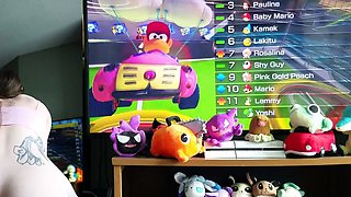 Amateur big ass brunette teen with