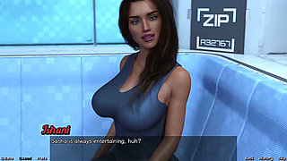 Stranded in Space - Indian MILF with Big Tits Tells Secrets