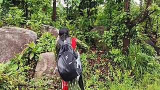 College Girl Came to Roam with Your Boyfriend - Told the Clan to Go to College - Outdoor Forest Village Bhabhi Sex Full Night.