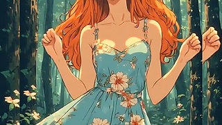 AI Redheads girls compilation
