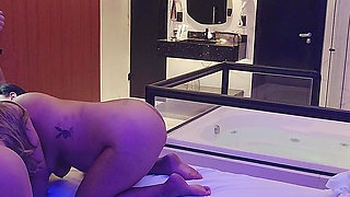 Hot Backstage: I Fill the MILF's Pussy and Big Clit with Cum!