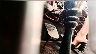 Emily's Clip Store - Exclusive: Emily Punishes Old Mercedes