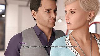 My Husband's Boss - Chapter 1 - Christian Fucked Vivian in a Public Restroom