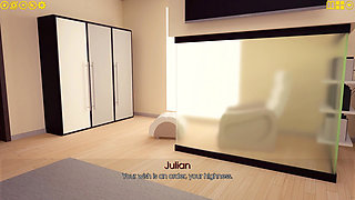 My Pleasure 14 Julian's First BJ & HJ From Julia (hand Cum)