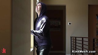 Sexy babe dominated and rough fucked