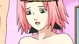 Desto: Naruto, Shizune and Sakura: Big Tits, Big Ass  Blowjob Porn