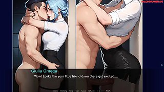 Deepthroat his cock until His Huge Cock Cums inside Her Huge Perfect Ass - GF New Kink 01