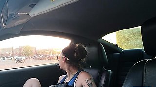 Public Play at Hyvee - Adult Toy Solo in Car