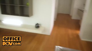 Married Polly Yangs Checks Out Office Space and Takes the Final Step!