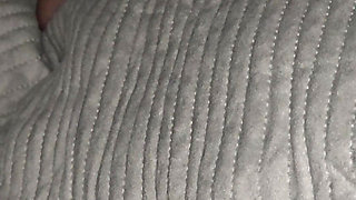 Step son long dick pulled out from his pants for step mom
