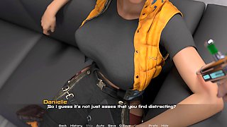 3D hentai featuring mom and an 18-year-old in risqué situations
