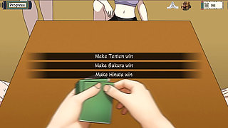 Kunoichi Trainer - Naruto Trainer v0.23.1 Part 126 Girls Party Strip and Sex Poker! by Loveskysan6
