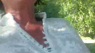 Squirt on Risky Place