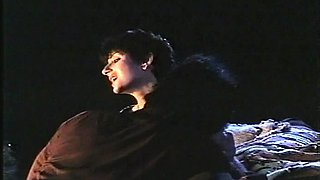 Hot and arousing babes brunette and