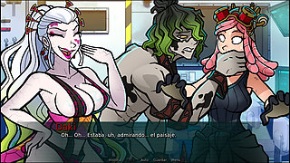 Mei's Project - The Voluptuous Daki from Demon Slayer: Kimetsu no Yaiba Testing the Great Invention of the Beautiful Mei