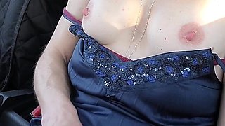 Public Agent: Playing with My Pussy in Busy Car Park on My Lunch Break. Making Myself Squirt - Risky