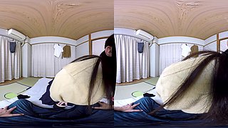 Japanese POV Mesmerizes with Wild Student Passion in Virtual Reality