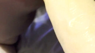 Wife pegged me with big dildo