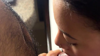 The best blowjob in the world very wet and with a lot of saliva ends up in my ass