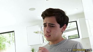 Carmen Valentina Plays With Two BBCs When Her Stepson Comes Home