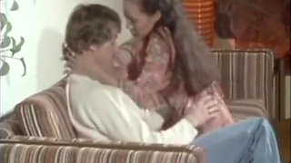 Gina Valentino And John Holmes In Vintage Porn And His Huge Cock Fucking A Hot Woman In Black Stockings