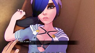 Porn with a plot, emo, adult visual novel