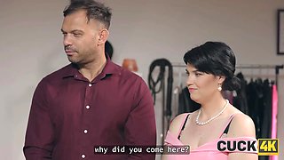 Cuck4k. naughty fun in czech humilation bar