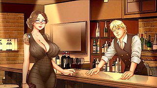 Sylvia's summer adventure in a sexy visual novel