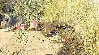 Kinky Couple Big Ass Curvy - French Creampie Beach Fuck
