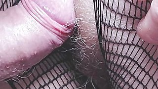 I let a stranger Fuck Me and CUM over my fishnet pantyhose (amateur mature mommy milf big tits boobs hairy pussy cheating wife)