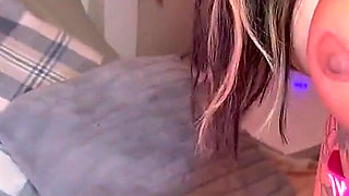 Dildo Fucking and Dvp Strap-on Make Lesbians Moan