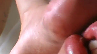 Karateka Destroying Feet Face Real