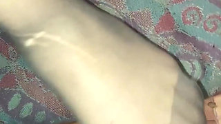 I Jerks off My Master with My Submissive Feet