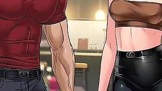 A Muscular Man Fucked His Friend's Hot Wife