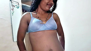 Hot and Beautiful Indian Wife Having Romantic Sex with Hasbend