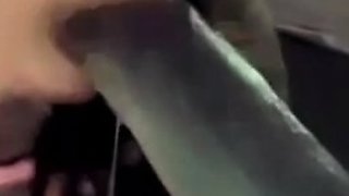 Blonde tight pussy babe solo toy fun in glamour masturbation
