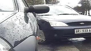 Caged amateur slut extremely whipped