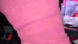 Cheating Big Bust MILF Car Hookup During Risky Night Passion