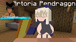 The Jenny Mod Minecraft Fapcraft - Its Fate that I fuck Artoria Pendragon in the ass and mouth